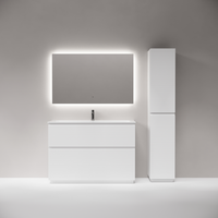 Тумба напольная SANCOS Folk Floor 1190х445х850, c двумя ящиками оснащенными доводчиками, Bianco, арт. арт-FL120FW — фото 10, Тумбы под раковину