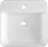 Раковина Allen Brau Liberty 2 48 4.32014.20 Белая — фото 6, Раковины накладные
