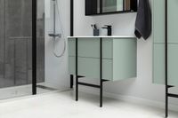 Тумба под раковину Allen Brau Reality 90 1.32006.CGM подвесная Олива матовая — фото 78, Тумбы под раковину