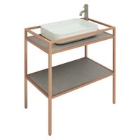 Товар: Консоль под раковину Allen Brau Liberty 75 1.33002.60 Медь браш - фото 5 Консоль под раковину Allen Brau Liberty 75 1.33002.60 Медь браш — фото 5, Консоли для раковины