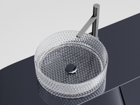 Раковина-чаша Ceramicanova Cristal 36 CN6062 Прозрачная — фото 7, Раковины накладные