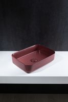 Товар: Раковина-чаша Allen Brau Fantasy 50 4.11021.BD Бордо - фото 6 Раковина-чаша Allen Brau Fantasy 50 4.11021.BD Бордо — фото 6, Раковины накладные