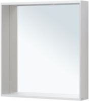 Зеркало Allen Brau Reality 70 с подсветкой Серебро браш с сенсорным выключателем арт-1.32017.02 — фото 5, Зеркала в ванную комнату