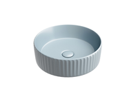 Раковина-чаша Ceramicanova Element 36 CN6057MHL Серо-голубая матовая — фото 1, Раковины накладные