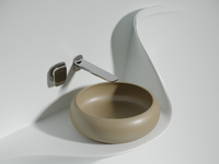 Раковина-чаша Ceramicanova Element 36 CN6050MC Капучино матовая — фото 11, Раковины накладные