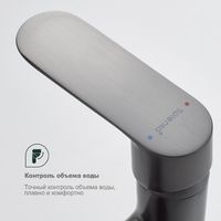 Гигиенический душ со смесителем Splenka , графит арт-S41.51.09 — фото 7, Гигиенические души