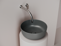 Раковина-чаша Ceramicanova Element 36 CN6073MDH Темный антрацит матовый — фото 4, Раковины накладные