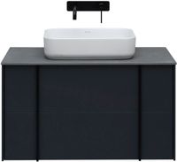 Тумба под раковину Allen Brau Reality 90 1.32006.AM подвесная Антрацит матовый — фото 24, Тумбы под раковину