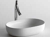 Раковина-чаша Ceramicanova Element 60 Белая арт-CN6047 — фото 3, Раковины накладные