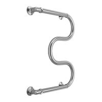 Товар: Полотенцесушитель водяной Terminus М-образный (1") БШ 60х40 4620768881510 - фото 3 Полотенцесушитель водяной Terminus М-образный (1") БШ 60х40 4620768881510 — фото 3, Водяные полотенцесушители