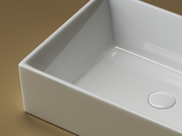 Раковина-чаша Ceramicanova Element 59 CN5013 Белая — фото 10, Раковины накладные