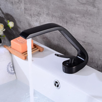 Смеситель для раковины Boch Mann Hoe B BM9633 Черный матовый — фото 4, Смесители для раковины