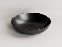 Раковина-чаша Ceramicanova Element 52 CN6017MB Черная матовая — фото 5, Раковины накладные