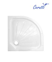 Товар: Душевой поддон из АБС-пластика Ceruttispa R100 100х100 Белый - фото 4 Душевой поддон из АБС-пластика Ceruttispa R100 100х100 Белый — фото 4, Душевые поддоны АБС-пластик