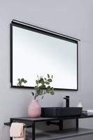 Зеркало Allen Brau Priority 120 1.31018.BB с подсветкой Черный браш — фото 14, Зеркала в ванную комнату