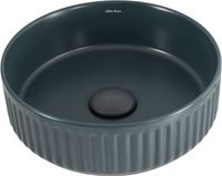 Раковина-чаша Allen Brau Fantasy Line 36 4.11032.PT Петроль — фото 14, Раковины накладные