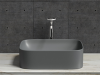 Раковина-чаша Ceramicanova Element 51 CN6052MDH Темный антрацит матовый — фото 9, Раковины накладные