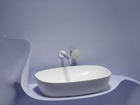 Раковина-чаша Ceramicanova Element 60 CN6049MW Белая матовая — фото 7, Раковины накладные