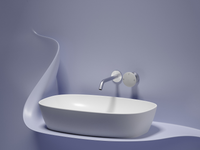 Раковина-чаша Ceramicanova Element 60 CN6049MW Белая матовая — фото 13, Раковины накладные