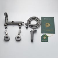 Гигиенический душ со смесителем Splenka , графит арт-S41.51.09 — фото 9, Гигиенические души