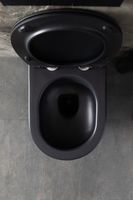 Унитаз Allen Brau Reality 4.32006.31 подвесной Черный матовый без сиденья — фото 16, Подвесные унитазы