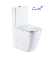 Унитаз компакт Ceruttispa Chika CT8708 с бачком и сиденьем Микролифт — фото 17, Напольные унитазы