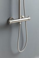 Душевая система Allen Brau Fantasy 5.11001-BN с термостатом Никель брашированный — фото 9, Душевые стойки