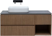 Товар: Тумба под раковину Allen Brau Infinity 120 L 1.21005.NO подвесная Дуб - фото 8 Тумба под раковину Allen Brau Infinity 120 L 1.21005.NO подвесная Дуб — фото 8, Тумбы под раковину