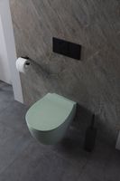 Товар: Унитаз Allen Brau Fantasy 4.11004.MT подвесной Мятный без сиденья - фото 23 Унитаз Allen Brau Fantasy 4.11004.MT подвесной Мятный без сиденья — фото 23, Подвесные унитазы