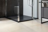 Душевой поддон из искусственного камня Allen Brau Priority 90x90 Антрацит арт-8.31002-AM — фото 7, Душевые поддоны из искусственного камня