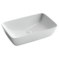 Раковина Ceramicanova Form 58 Белая арт-CN2003 — фото 1, Раковины накладные