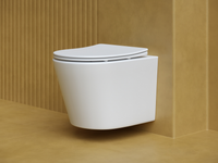 Товар: Унитаз Ceramicanova Balearica CN6000MW подвесной Белый матовый с сиденьем Микролифт - фото 4 Унитаз Ceramicanova Balearica CN6000MW подвесной Белый матовый с сиденьем Микролифт — фото 4, Подвесные унитазы