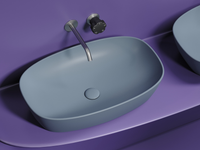 Товар: Раковина-чаша Ceramicanova Element 60 CN6049MHL Серо-голубая матовая - фото 6 Раковина-чаша Ceramicanova Element 60 CN6049MHL Серо-голубая матовая — фото 6, Раковины накладные