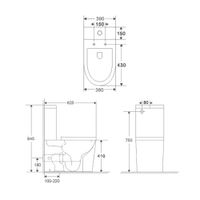 Товар: Унитаз напольный Terminus Аврора (Торнадо 3.0) 11F62x39W, белый - фото 2 Унитаз напольный Terminus Аврора (Торнадо 3.0) 11F62x39W, белый — фото 2, Напольные унитазы