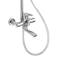 Душевая система G.Lauf NUD16-A045, хром — фото 3, Душевые стойки