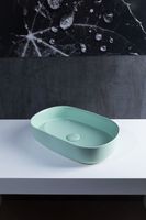 Раковина-чаша Allen Brau Fantasy 55 4.11022.MT Мятная — фото 10, Раковины накладные