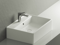 Раковина Ceramicanova Element 59 CN6046 Белая — фото 5, Раковины накладные