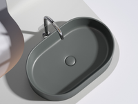 Товар: Раковина-чаша Ceramicanova Element 61 CN6048MDH Темный антрацит матовый - фото 13 Раковина-чаша Ceramicanova Element 61 CN6048MDH Темный антрацит матовый — фото 13, Раковины накладные