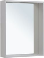 Зеркало Allen Brau Reality 60 1.32016.02 с подсветкой Серебро браш с сенсорным выключателем — фото 7, Зеркала в ванную комнату