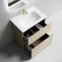 Товар: Тумба напольная SANCOS Folk Floor 690х445х850, c двумя ящиками оснащенными доводчиками, Капучино, арт.FL70FCP - фото 2 Тумба напольная SANCOS Folk Floor 690х445х850, c двумя ящиками оснащенными доводчиками, Капучино, арт.FL70FCP — фото 2, Тумбы под раковину