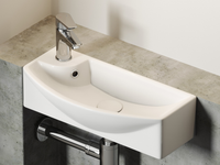 Товар: Раковина Ceramicanova Element 45 R CN6038R Белая - фото 3 Раковина Ceramicanova Element 45 R CN6038R Белая — фото 3, Мини-раковины