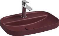 Раковина Allen Brau Fantasy Sphere 55 4.11034.BD Бордо — фото 2, Раковины встраиваемые сверху
