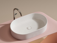 Раковина-чаша Ceramicanova Element 61 Белая глянцевая арт-CN6048 — фото 2, Раковины накладные