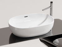 Раковина-чаша Ceramicanova Element 61 CN6064 Белая — фото 3, Раковины накладные