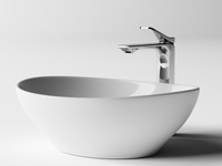 Раковина-чаша Ceramicanova Element 41 CN6016 Белая — фото 7, Раковины накладные