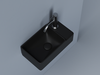 Товар: Раковина Ceramicanova Element 40 CN5045MB Черная матовая - фото 8 Раковина Ceramicanova Element 40 CN5045MB Черная матовая — фото 8, Мини-раковины