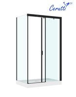 Товар: Душевой уголок Ceruttispa Marbella 120B 120x80 R 7910 профиль Черный стекло прозрачное - фото 9 Душевой уголок Ceruttispa Marbella 120B 120x80 R 7910 профиль Черный стекло прозрачное — фото 9, Прямоугольные душевые уголки