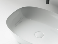 Раковина-чаша Ceramicanova Element 50 Белая арт-CN5005 — фото 9, Раковины накладные