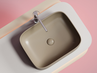 Раковина-чаша Ceramicanova Element 51 CN6052MC Капучино матовая — фото 6, Раковины накладные