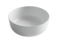 Раковина-чаша Ceramicanova Element 36 CN6073MW Белая матовая — фото 2, Раковины накладные